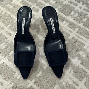 Manolo Blahnik Maysale Mules